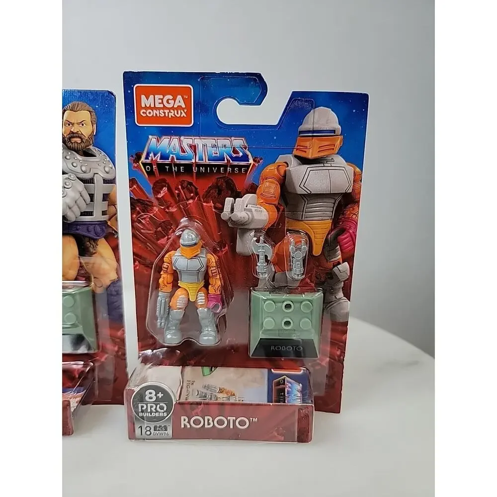 Mega Construx Masters of the Universe- Fisto & Roboto MOTU GPH71 GVW96 MOTU